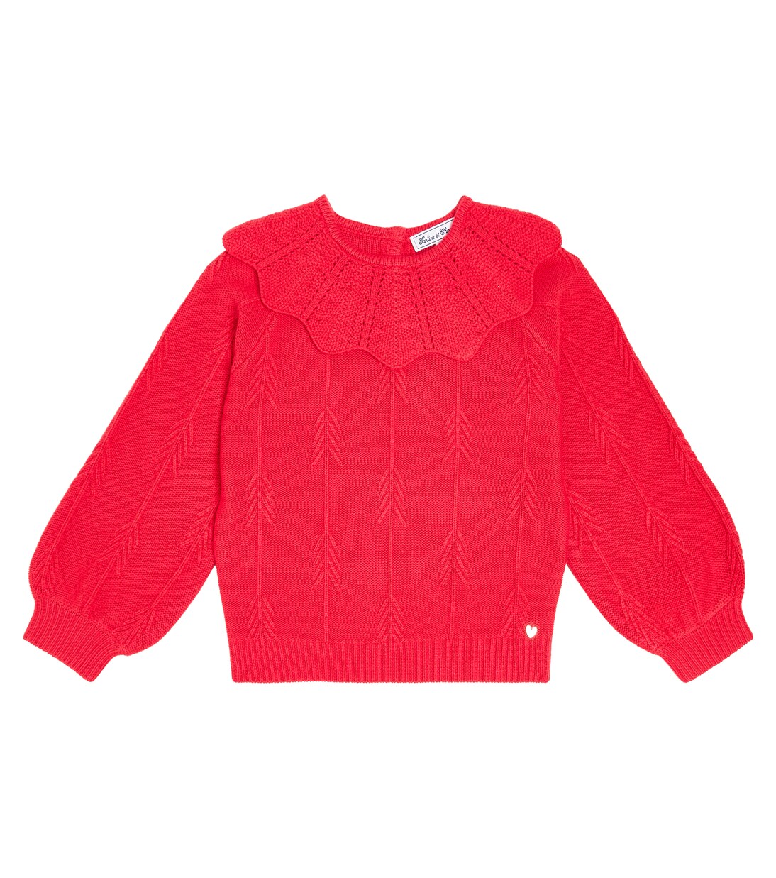 Cotton-blend sweater | Tartine et Chocolat