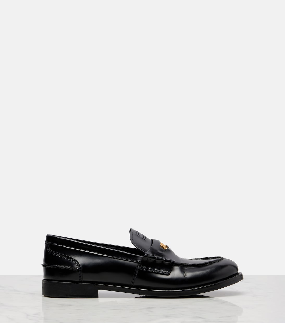 Leather loafers | Miu Miu
