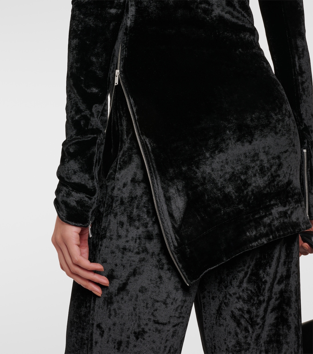 Top aus Samt | Jil Sander