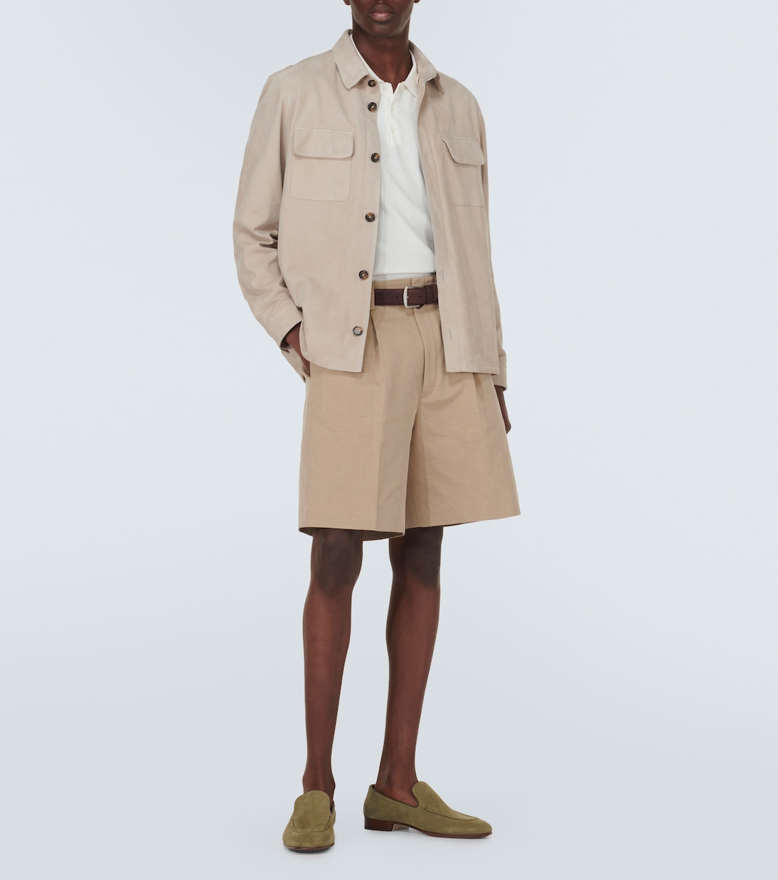 Slip-Ons Truro aus Veloursleder | Manolo Blahnik