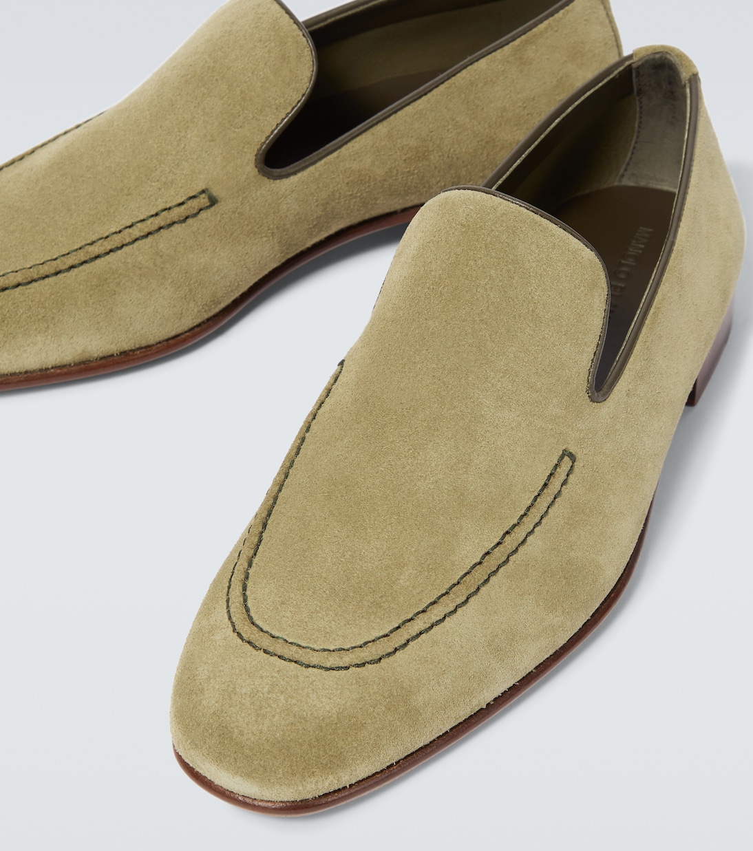 Slip-Ons Truro aus Veloursleder | Manolo Blahnik