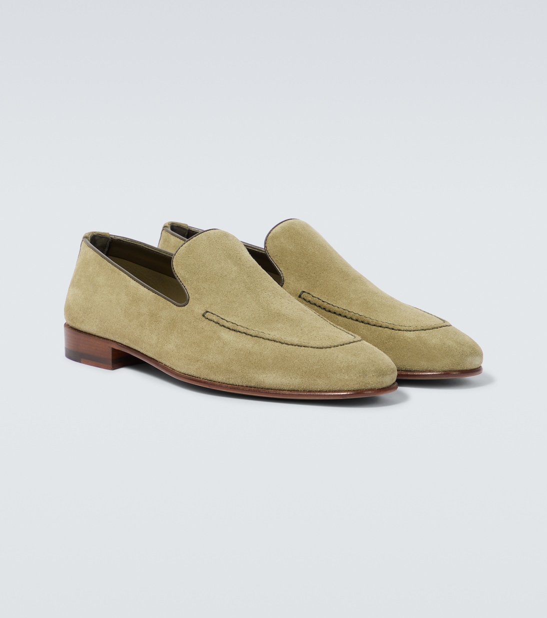 Slip-Ons Truro aus Veloursleder | Manolo Blahnik