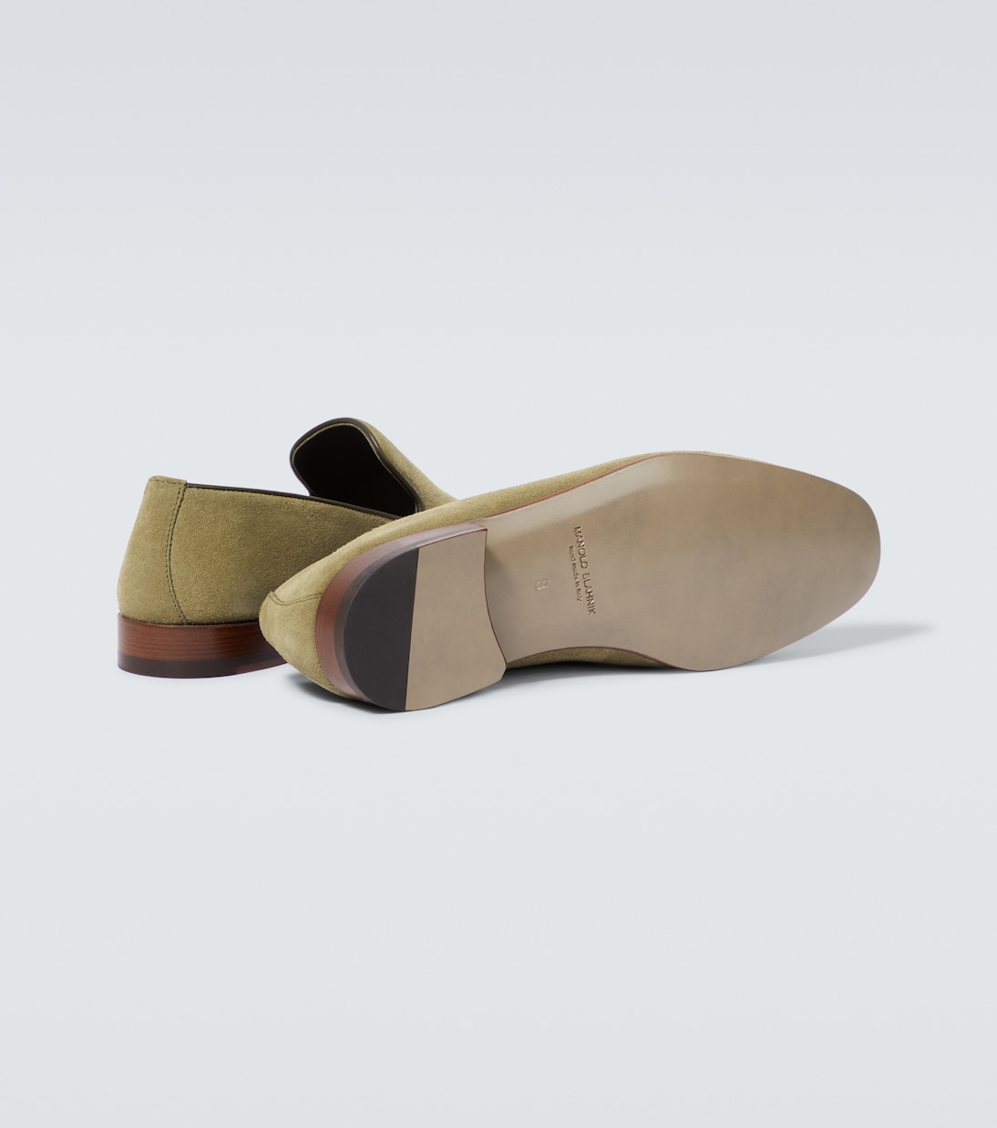 Slip-Ons Truro aus Veloursleder | Manolo Blahnik
