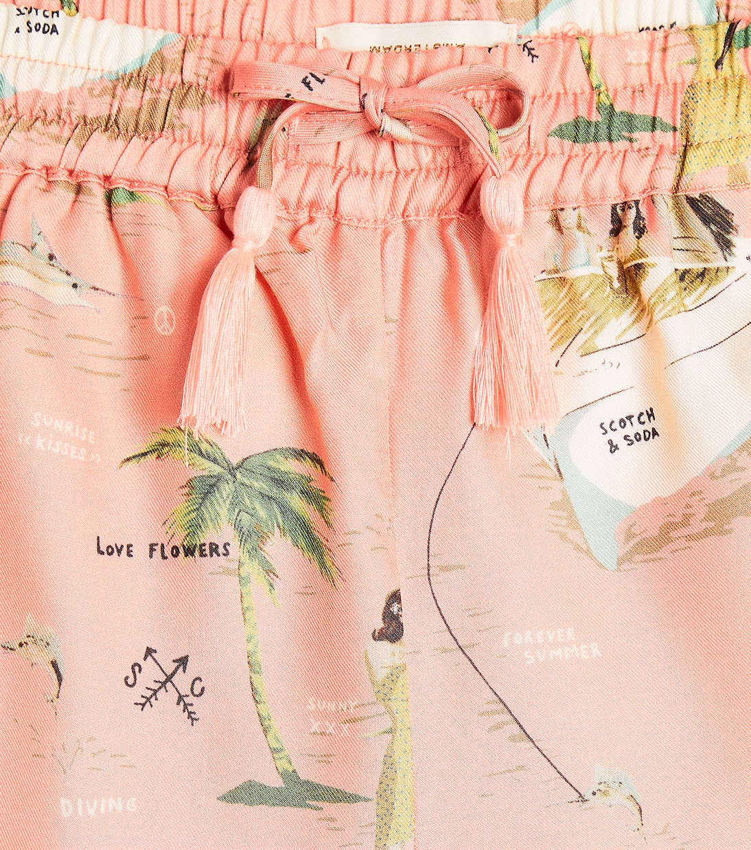 Short imprimé à taille mi-haute | Scotch & Soda Kids