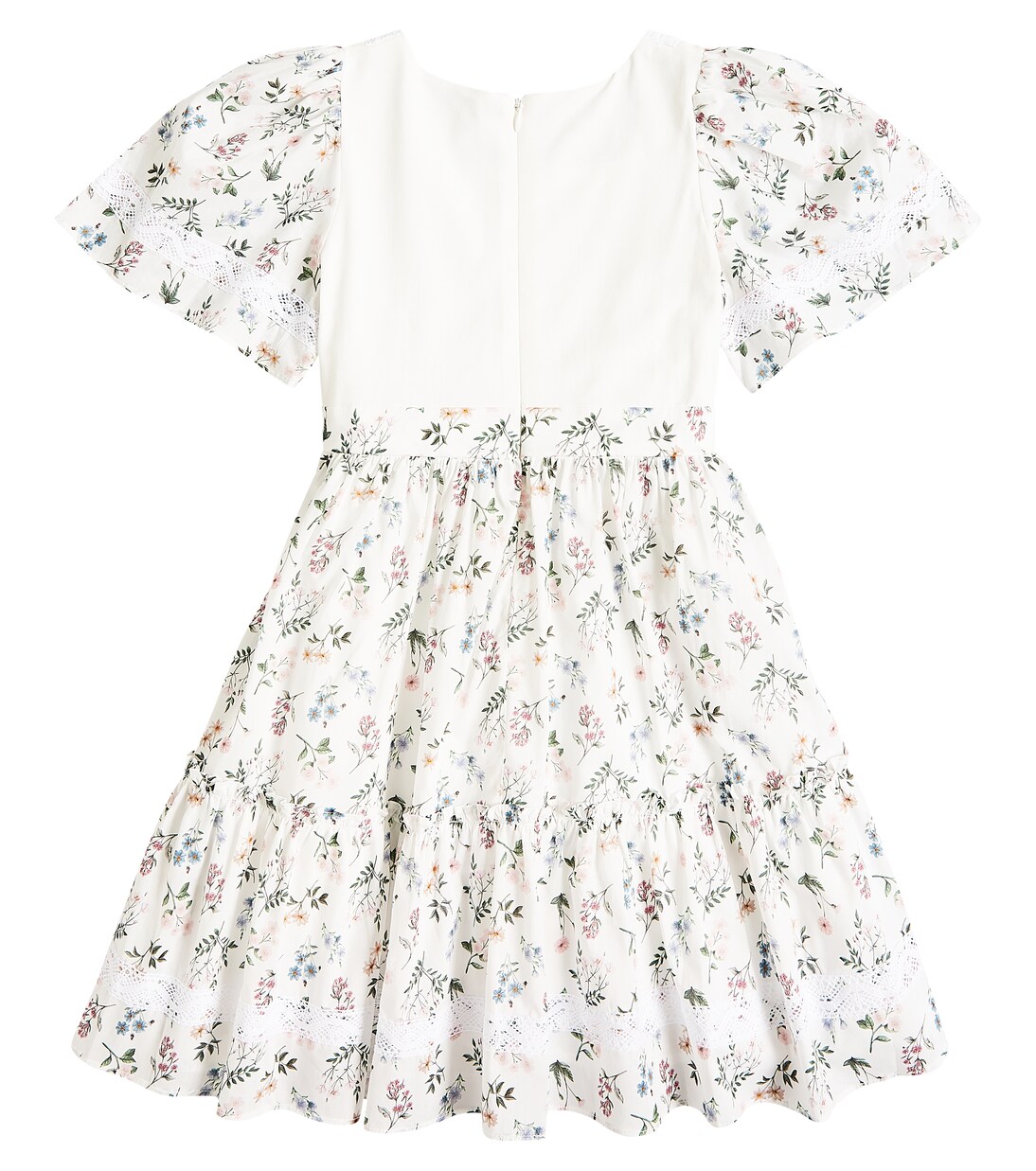 Robe en coton mélangé à fleurs | Patachou