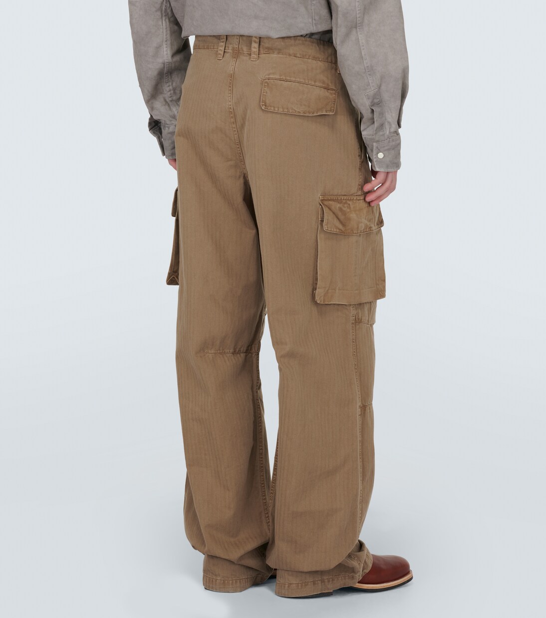 Mount herringbone cotton cargo pants | Our Legacy