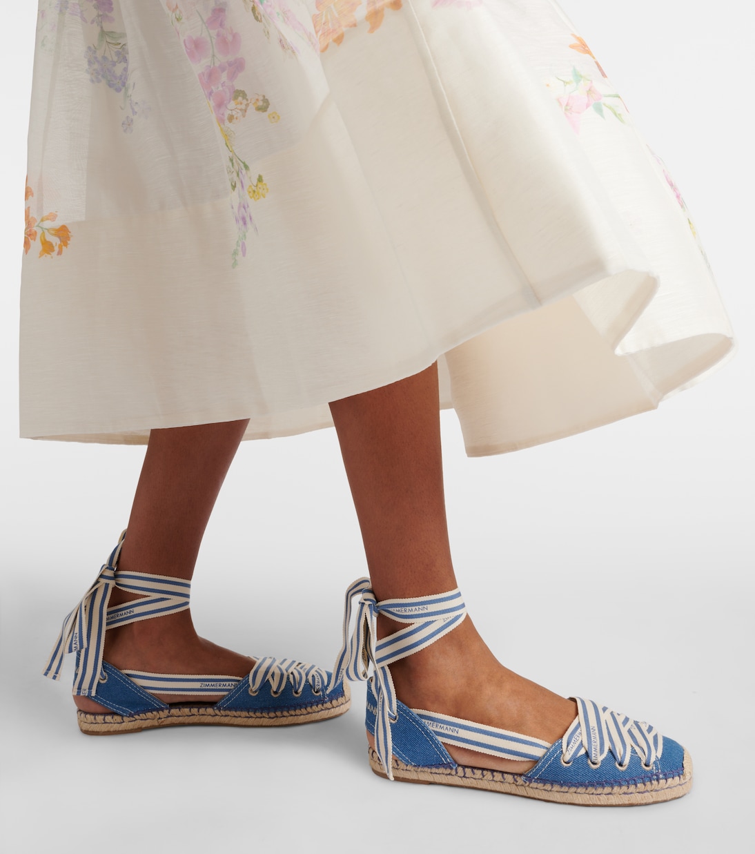 Sol denim espadrilles | Zimmermann