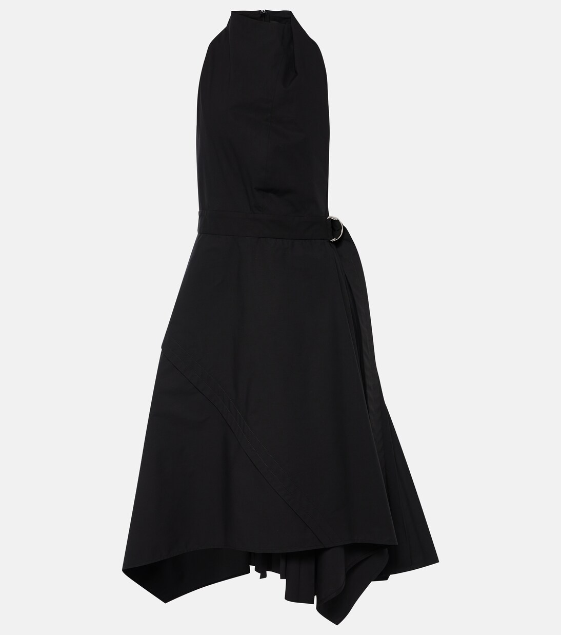 Robe portefeuille Yoko en coton mélangé | Proenza Schouler