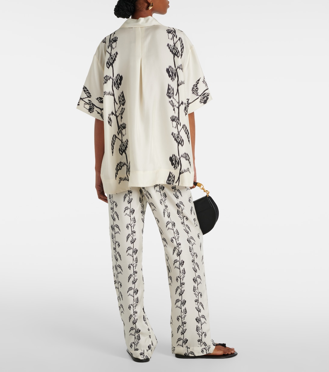 Hemd Montauk aus Seiden-Twill | Asceno