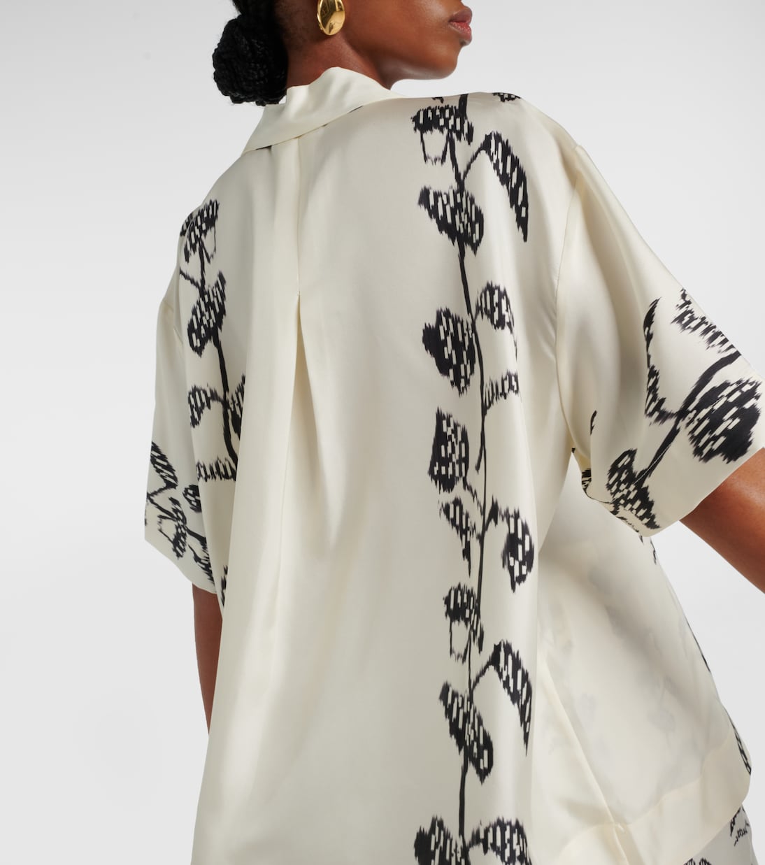 Hemd Montauk aus Seiden-Twill | Asceno