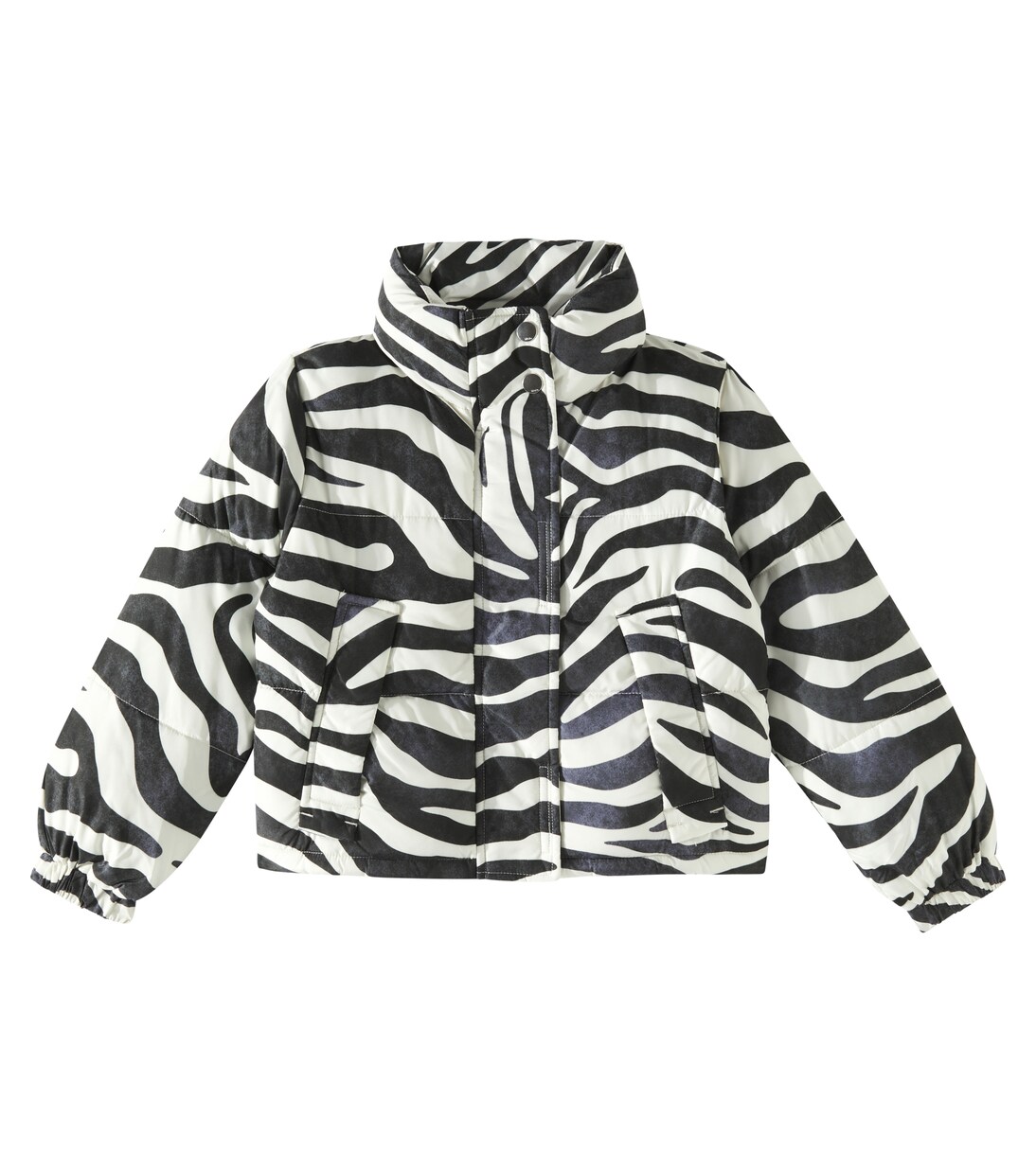 Hansine zebra-print puffer jacket | Molo