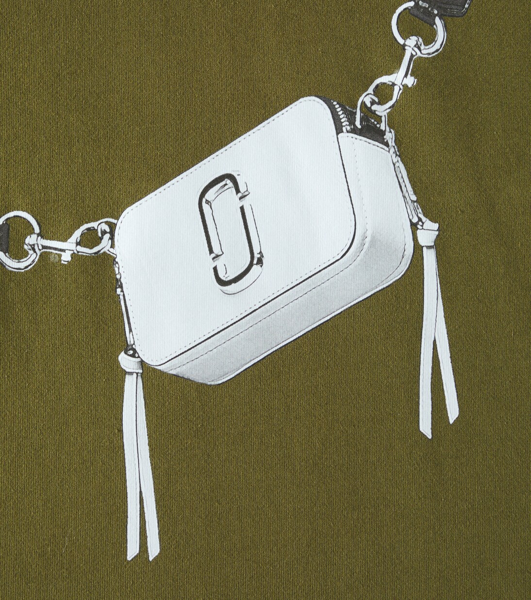 Printed cotton jersey sweatshirt dress | Marc Jacobs Kids