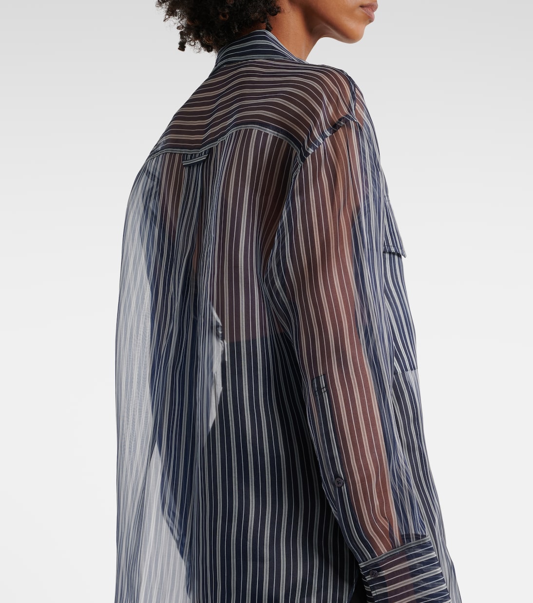 Bluse aus Seidenorganza | Dorothee Schumacher