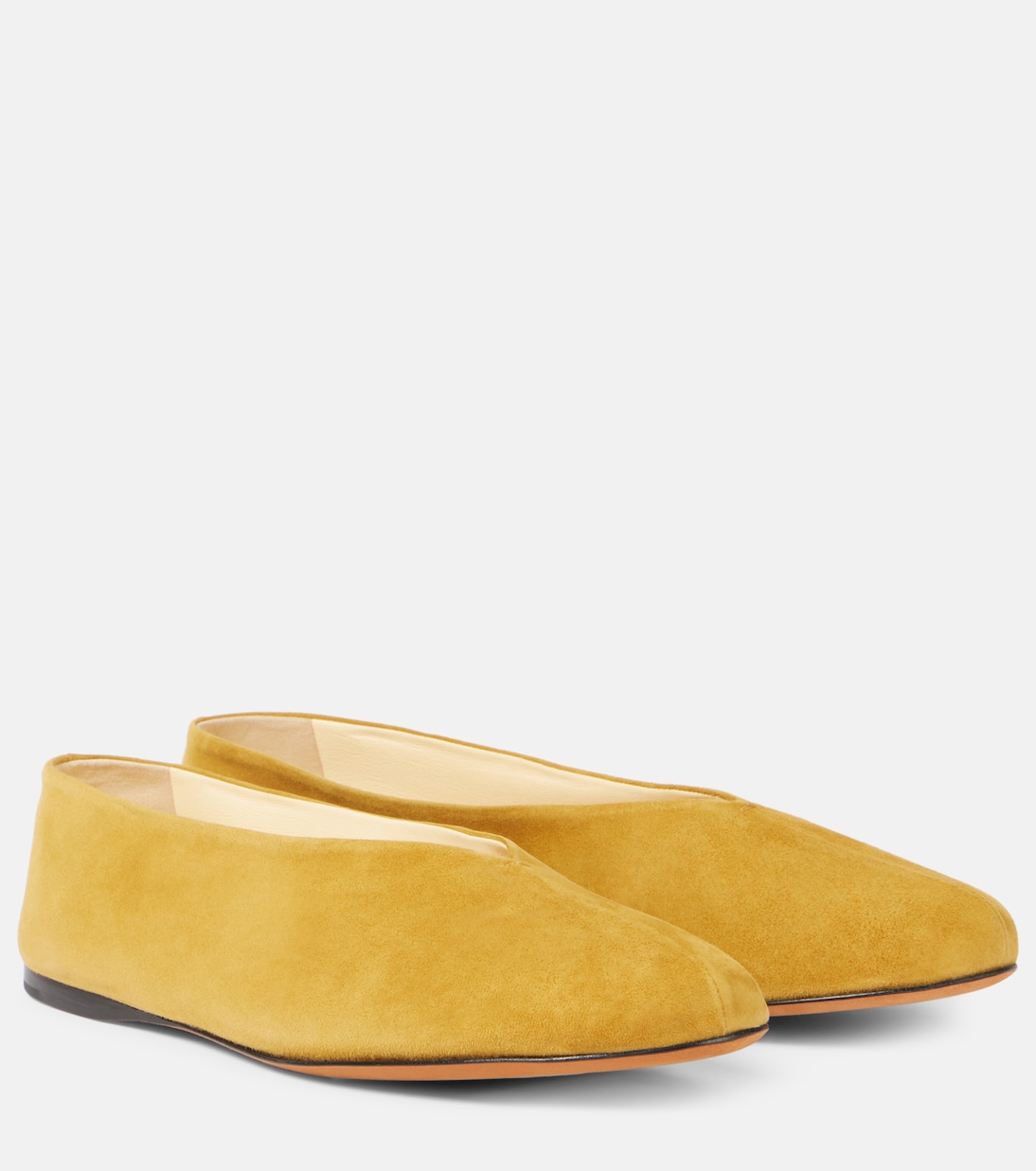 Tee suede ballet flats | Proenza Schouler