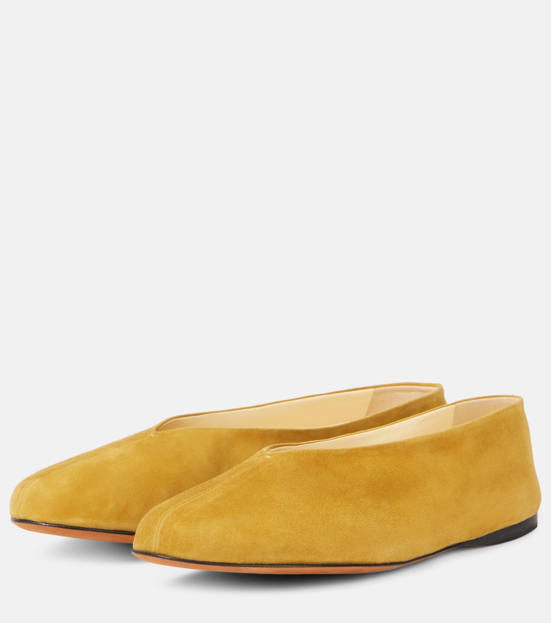Tee suede ballet flats | Proenza Schouler