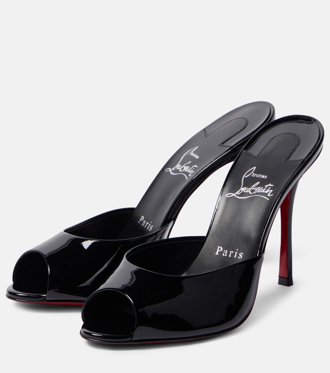 Pantoletten Me Dolly 100 aus Lackleder | Christian Louboutin