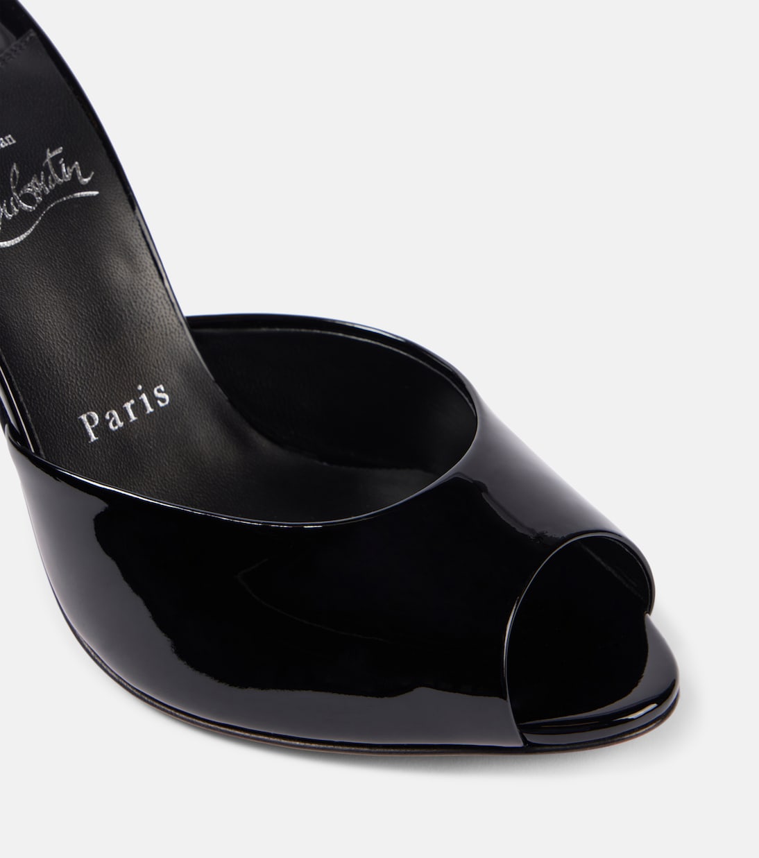 Pantoletten Me Dolly 100 aus Lackleder | Christian Louboutin