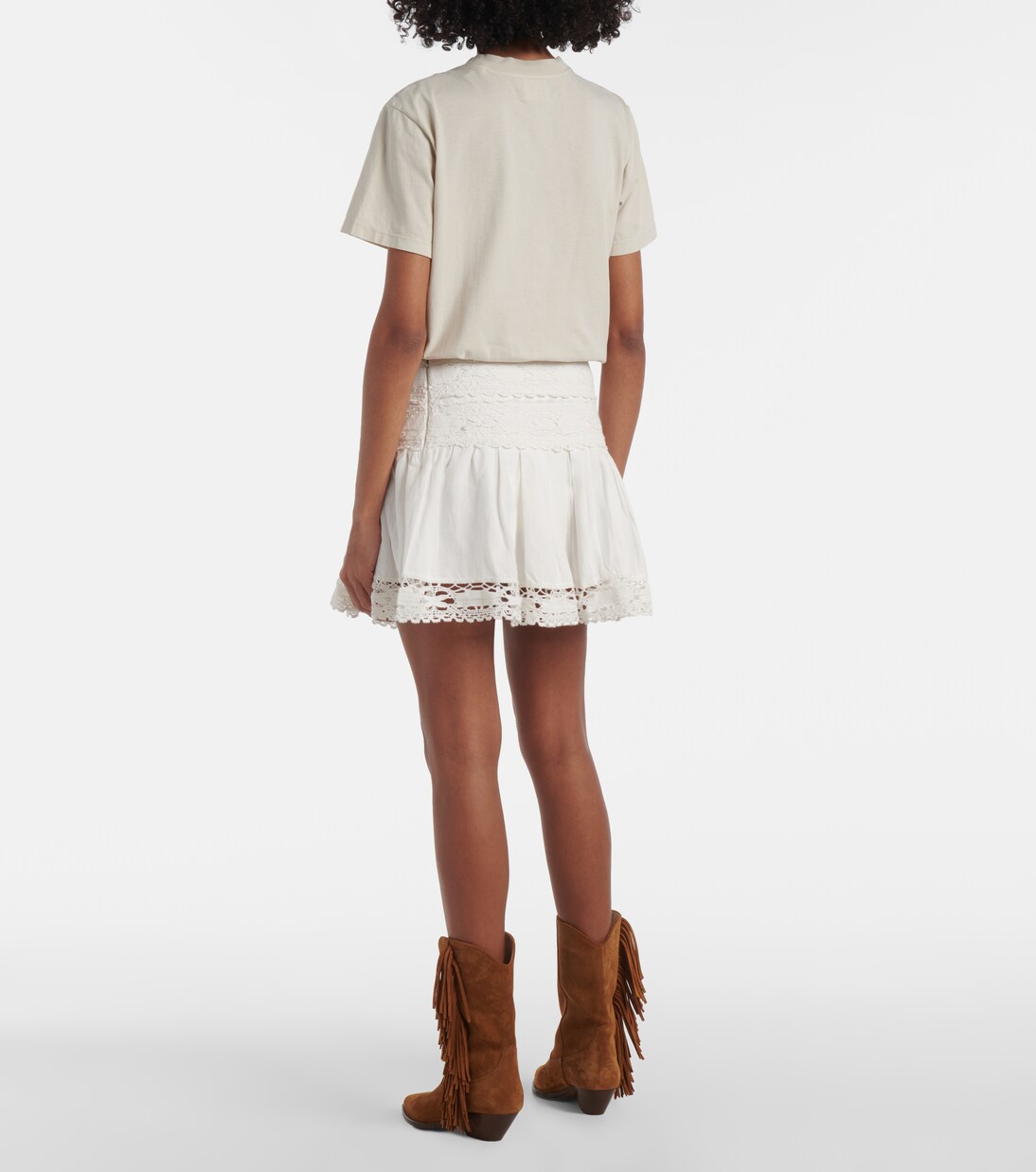 Midirock Violanaga mit Spitze | Marant Etoile