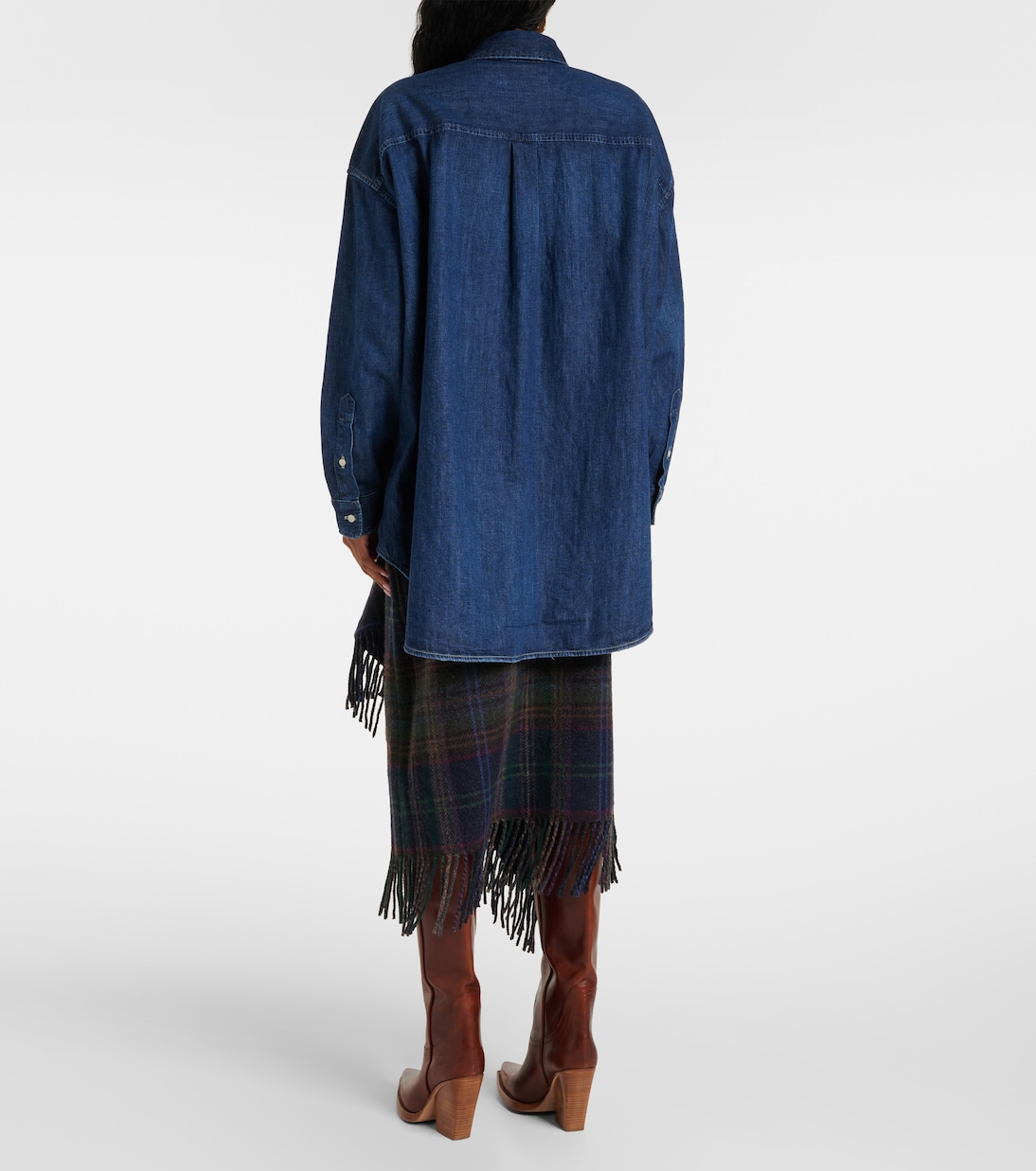 Oversize-Hemdjacke aus Denim | Polo Ralph Lauren