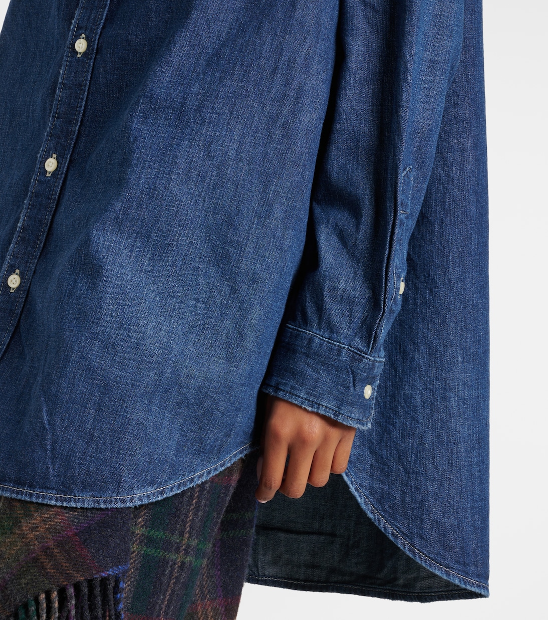 Oversize-Hemdjacke aus Denim | Polo Ralph Lauren