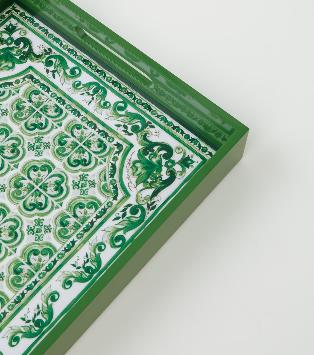 Majolica decorative tray | Dolce&Gabbana Casa