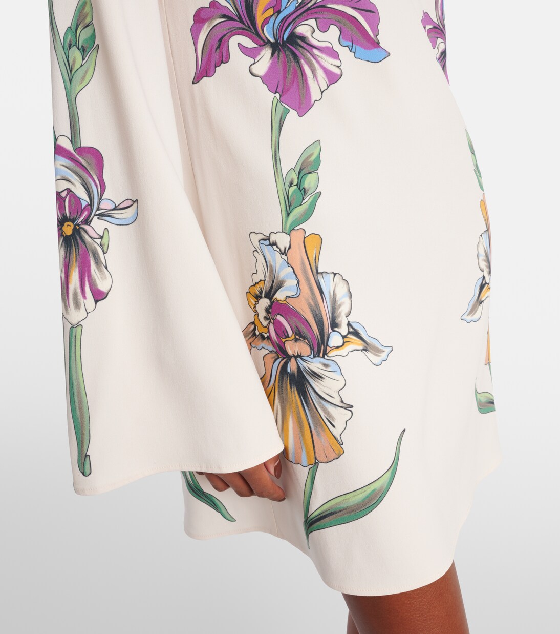 Supremes Swing floral jersey minidress | La DoubleJ