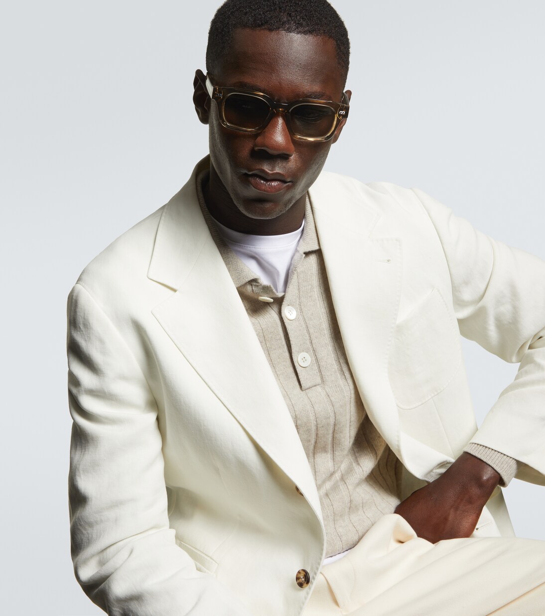 Gafas de sol cuadradas Jared | Brunello Cucinelli