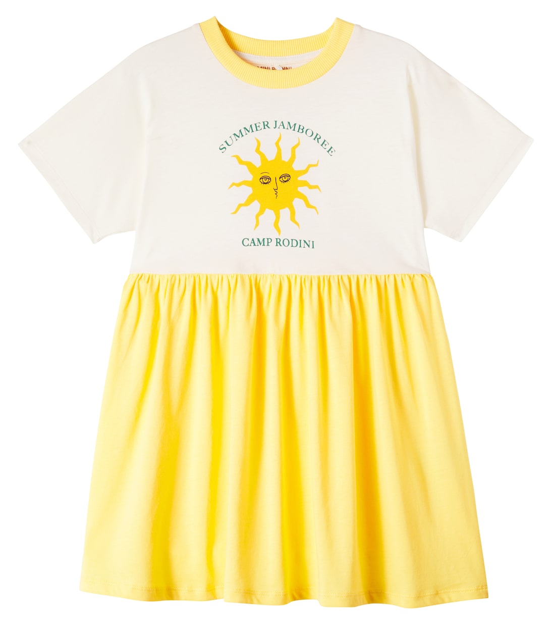 Bedrucktes Kleid aus Baumwolle | Mini Rodini