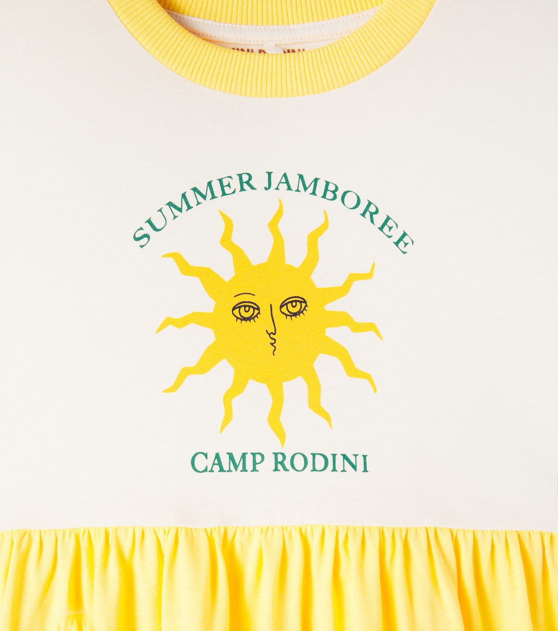 Bedrucktes Kleid aus Baumwolle | Mini Rodini