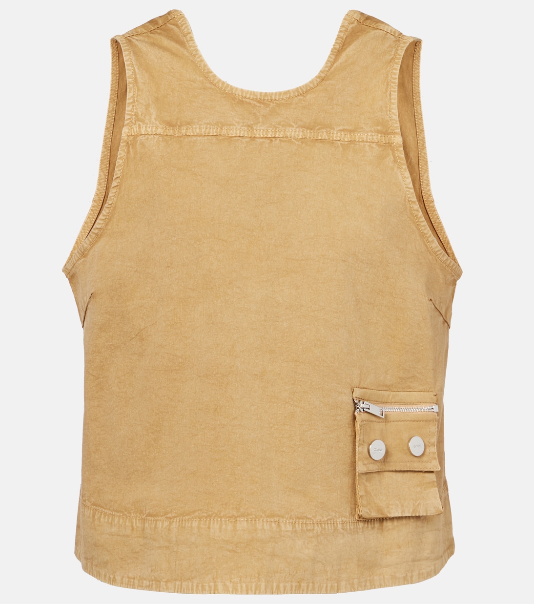 Top aus einem Baumwollgemisch | Ganni