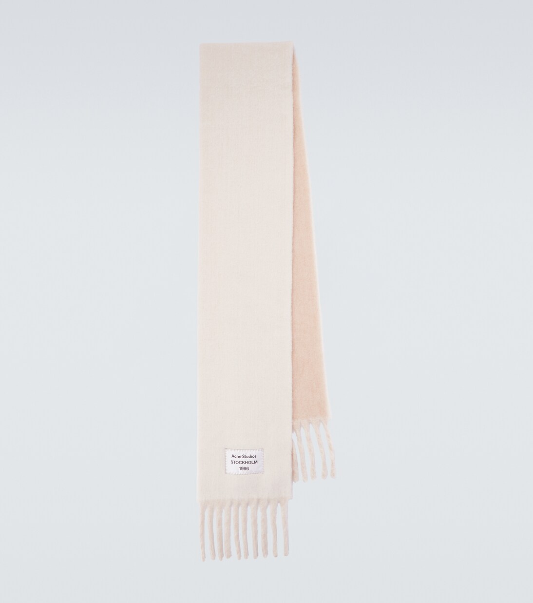 Fringed alpaca and wool-blend scarf | Acne Studios