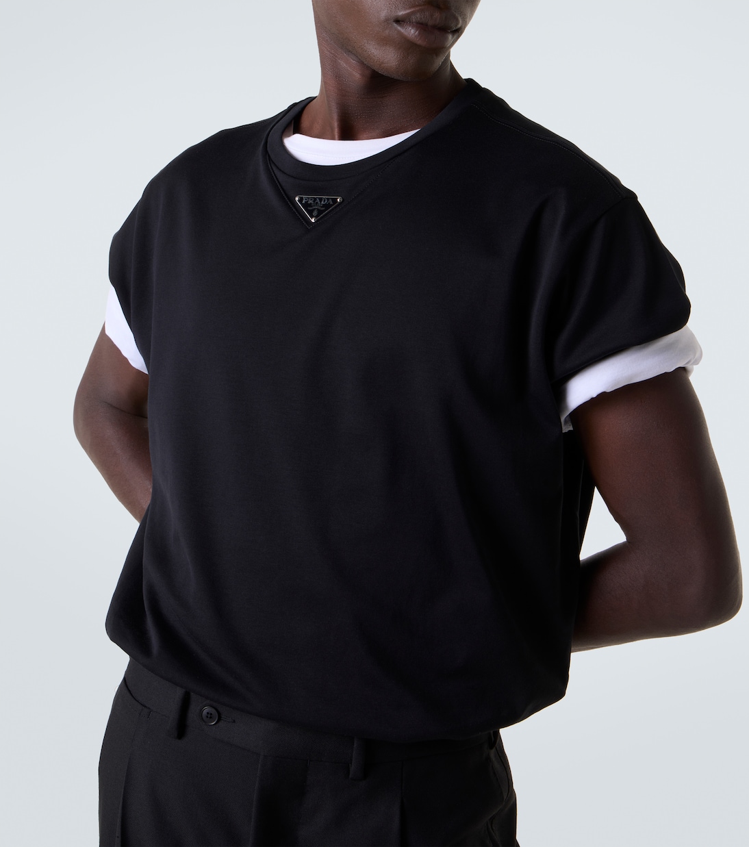 T-shirt en coton | Prada