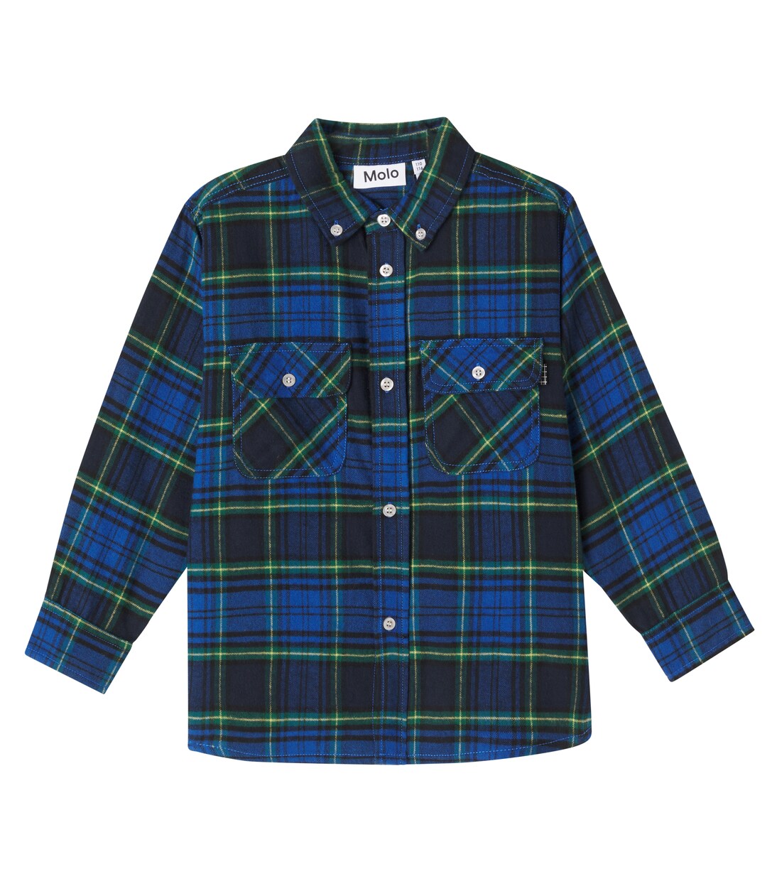 Rozzy checked cotton flannel shirt | Molo