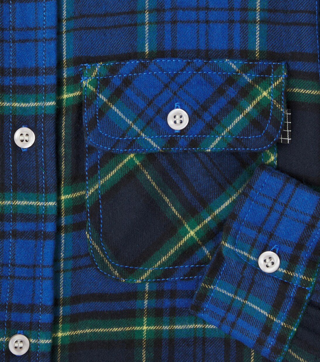 Rozzy checked cotton flannel shirt | Molo