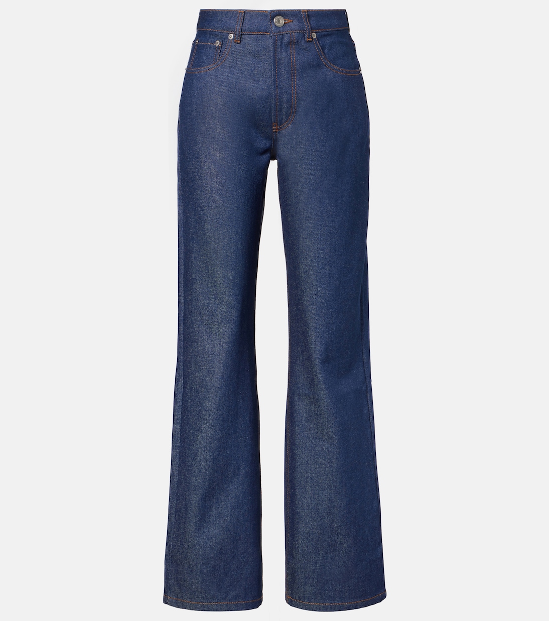 Mid-Rise Straight Jeans | Ami Paris