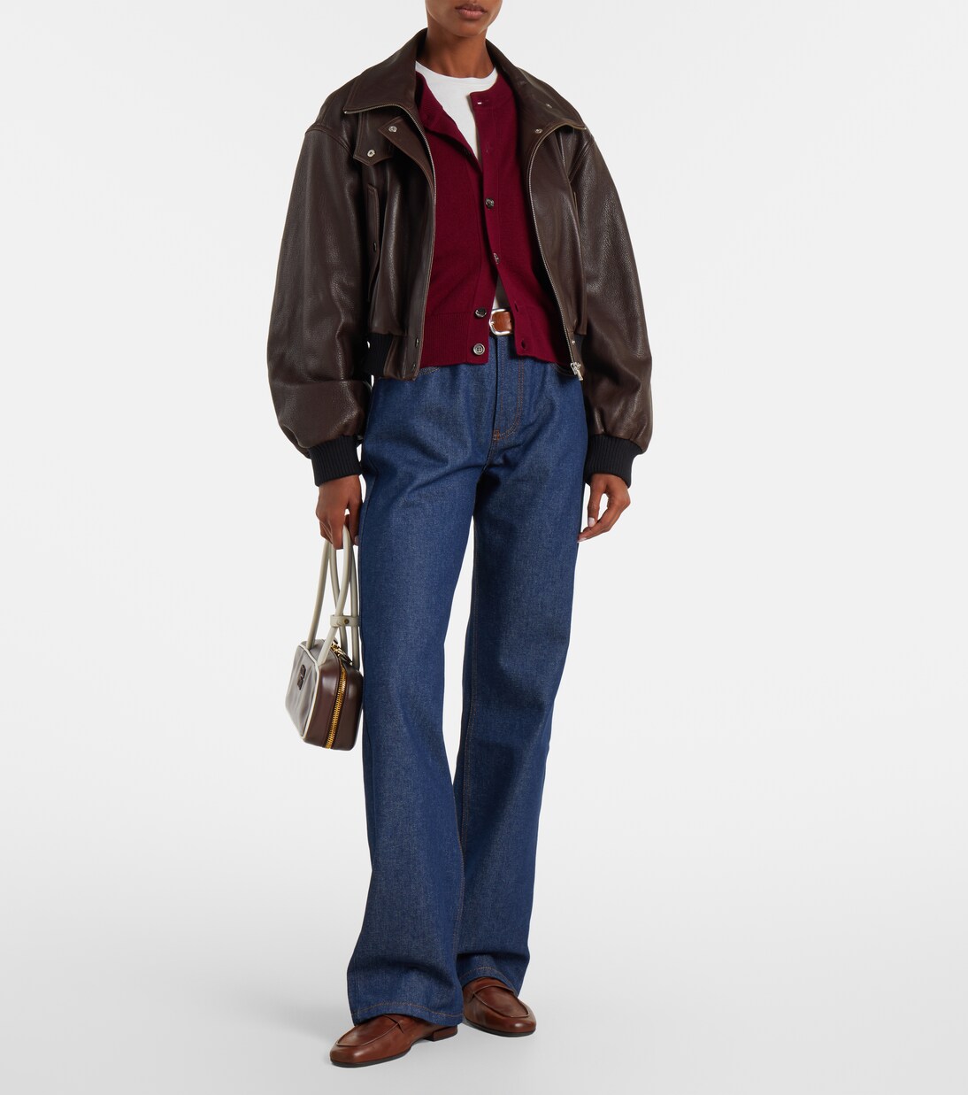 Mid-Rise Straight Jeans | Ami Paris