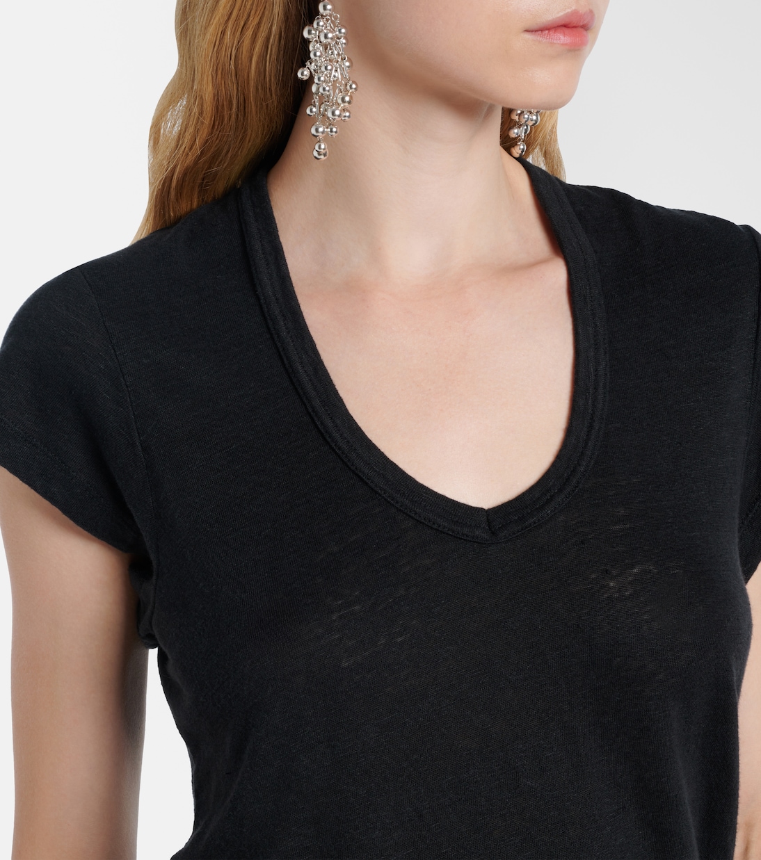 T-Shirt aus Leinen | Marant Etoile