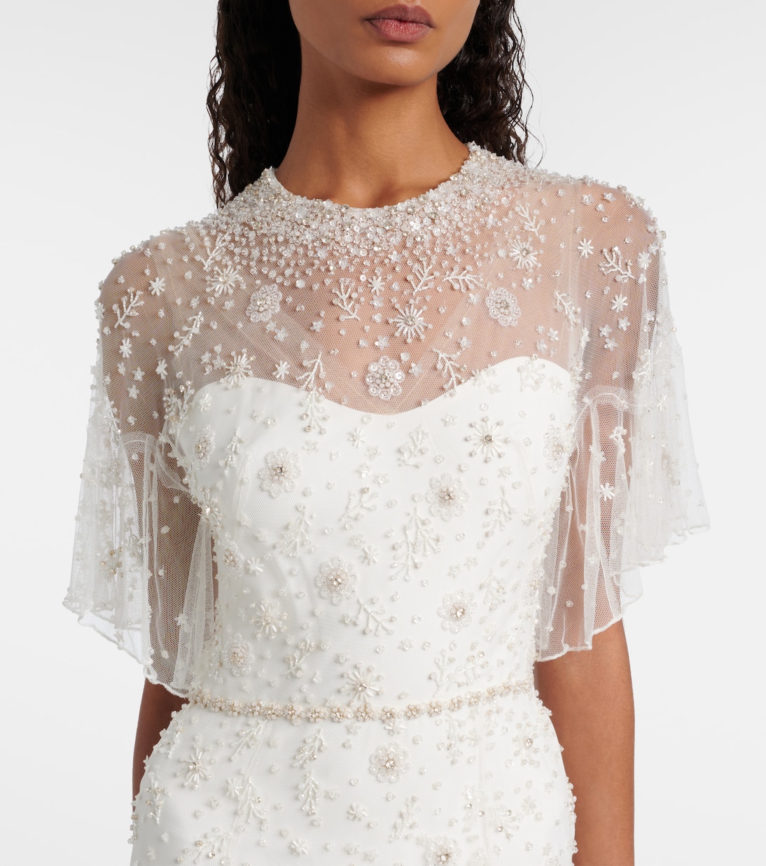 Bridal Verzierte Robe Sylvia | Jenny Packham