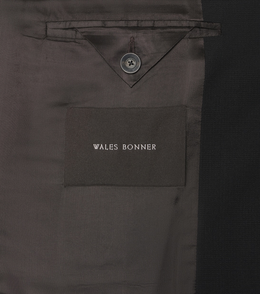 Blazer Alto aus Schurwolle mit Satin | Wales Bonner