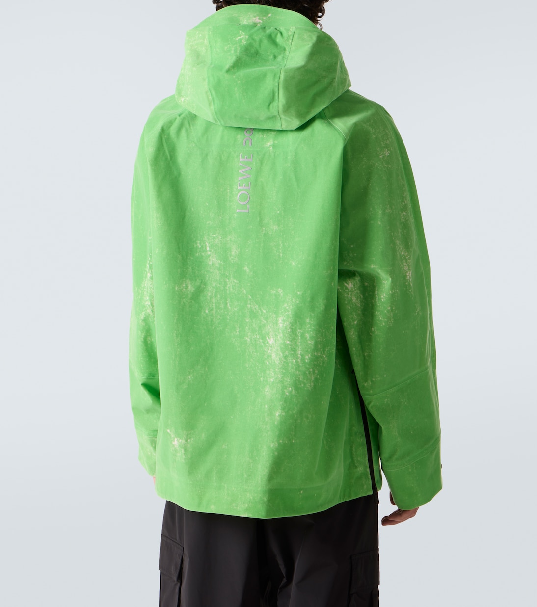 x On hooded technical jacket  | Loewe