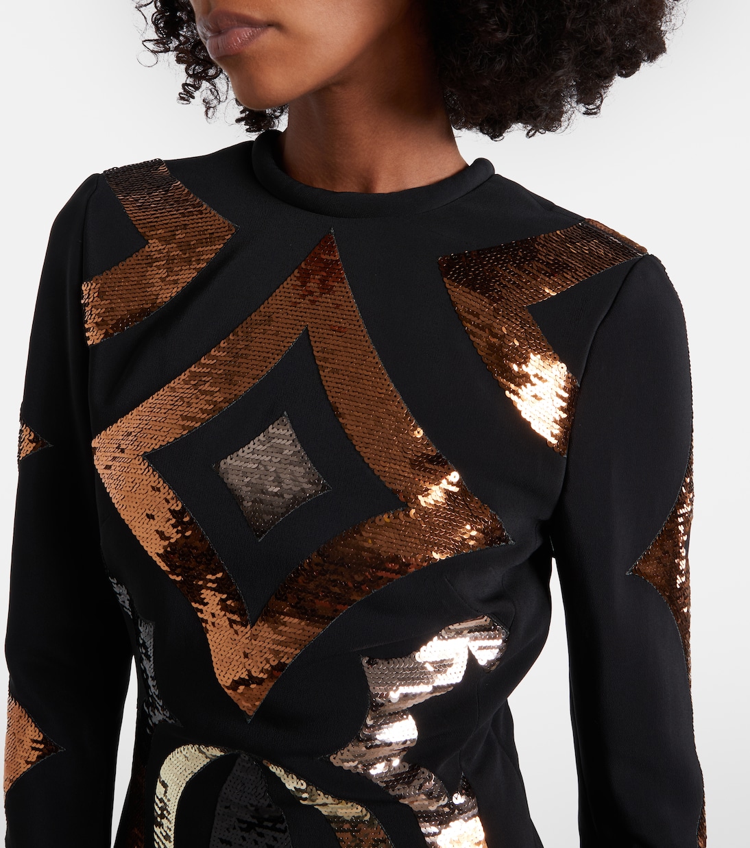 Robe mit Pailletten | Pucci