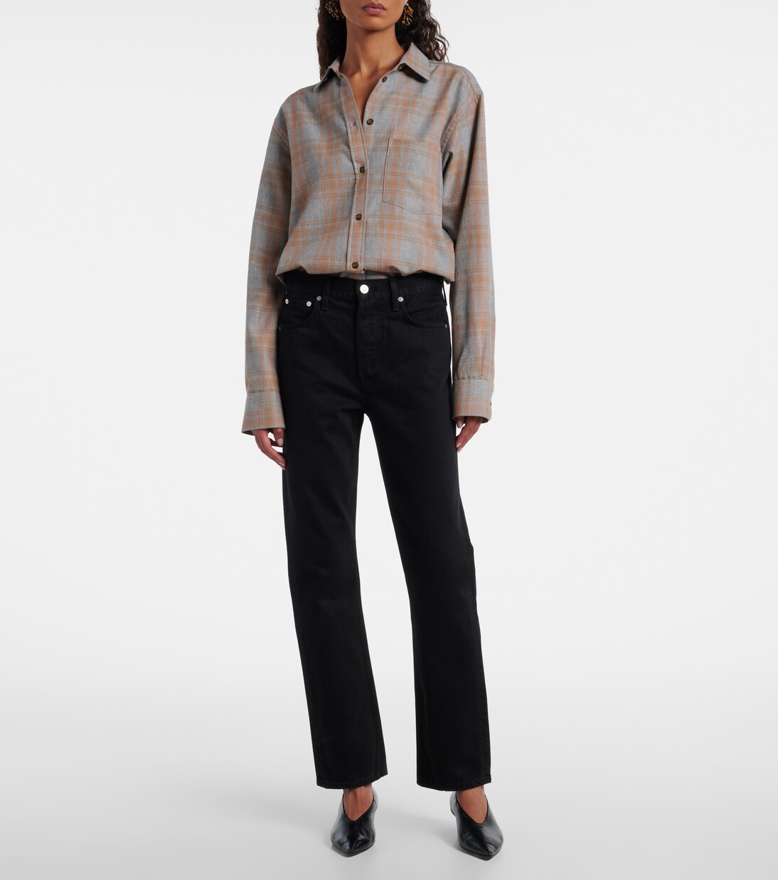 Blaine high-rise straight jeans | Citizens of Humanity