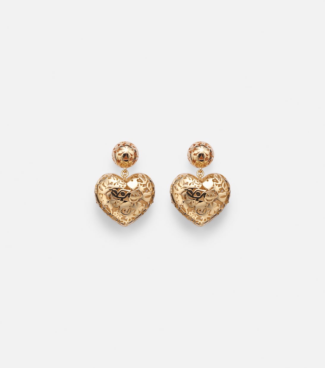 Icon Wallpaper 14kt gold drop earrings   | Sydney Evan