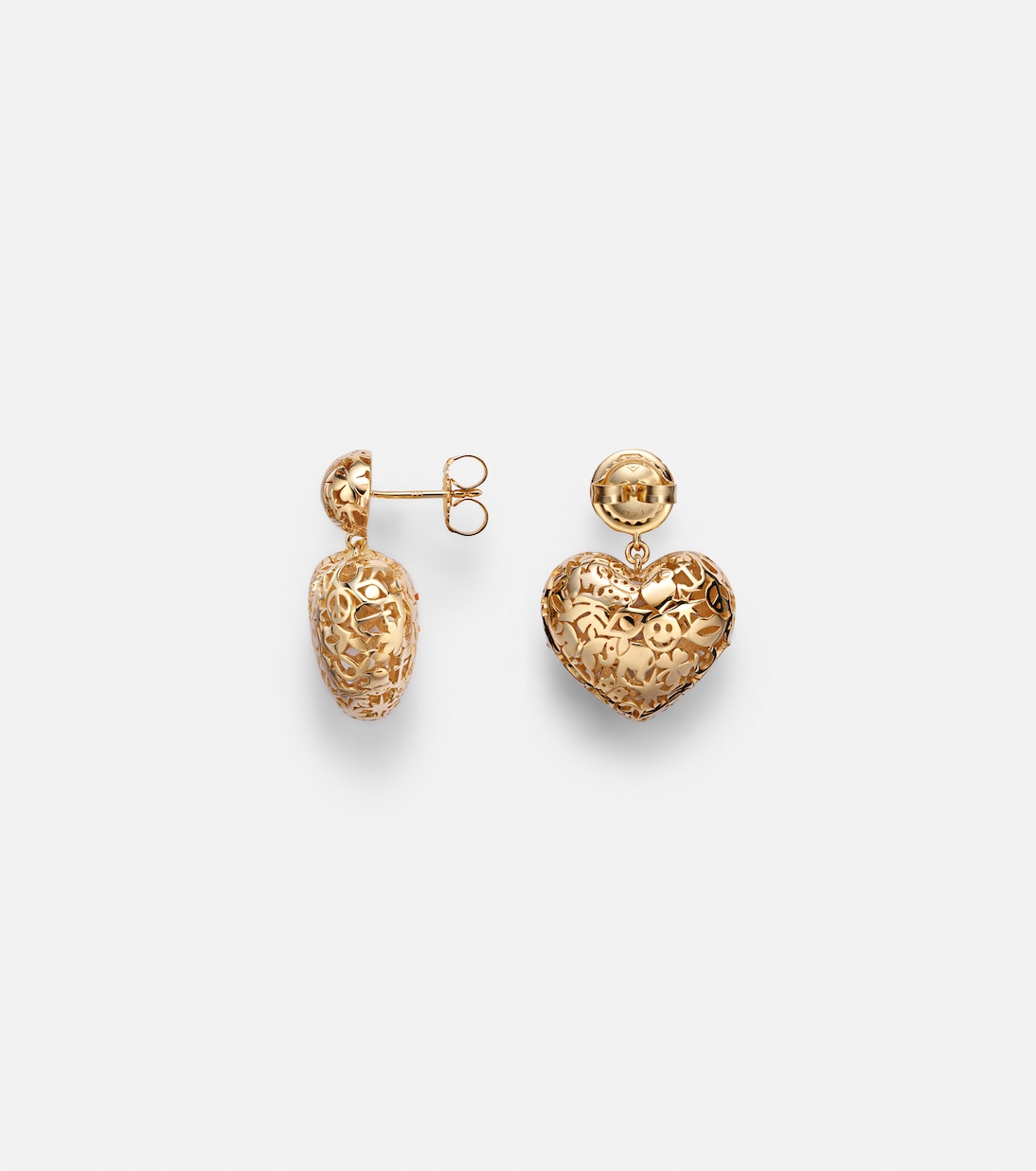 Icon Wallpaper 14kt gold drop earrings   | Sydney Evan