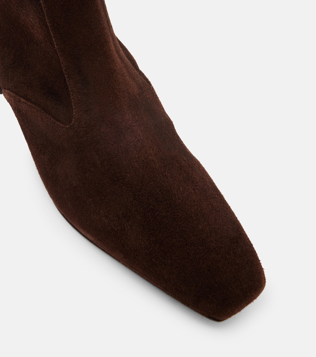 Overknee-Stiefel Remi 35 aus Veloursleder | Aquazzura