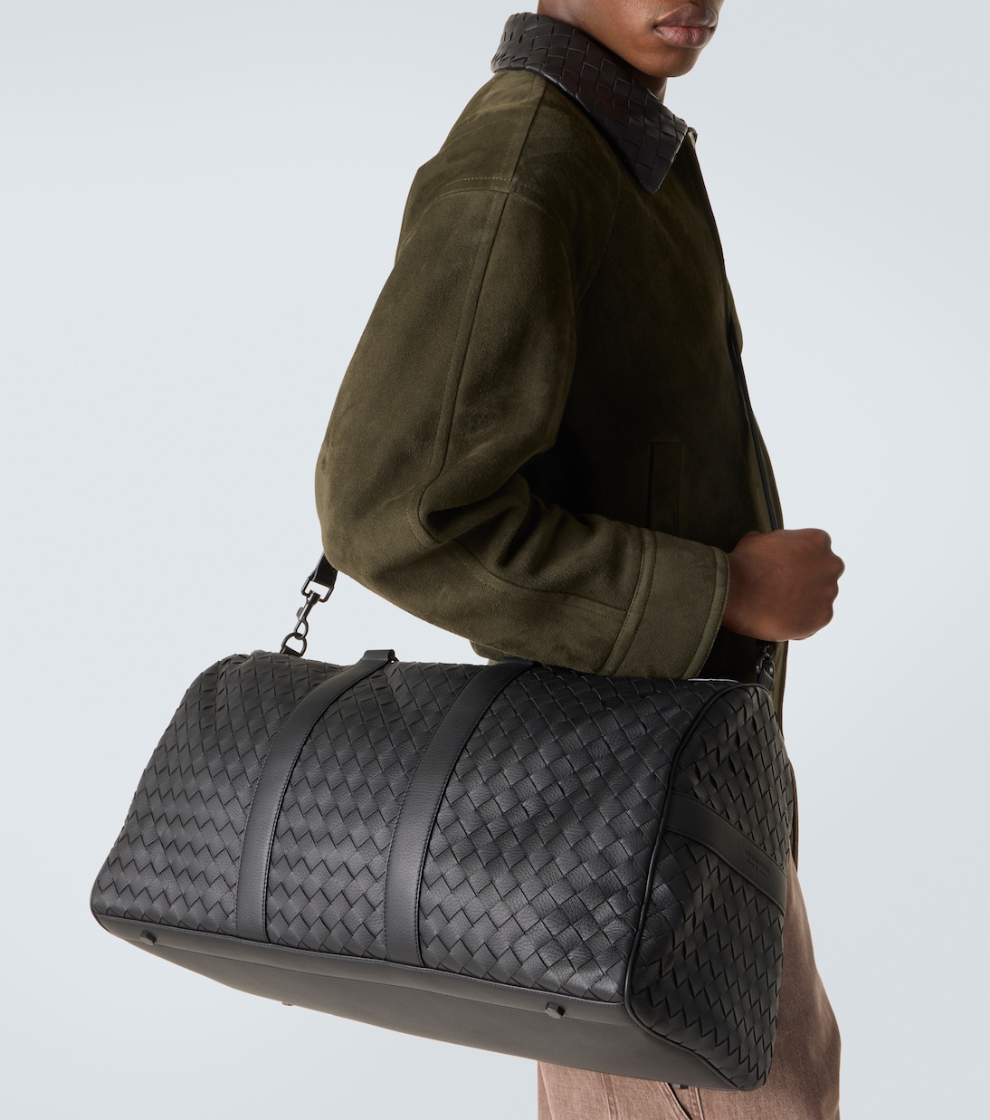 Intrecciato leather duffel bag | Bottega Veneta