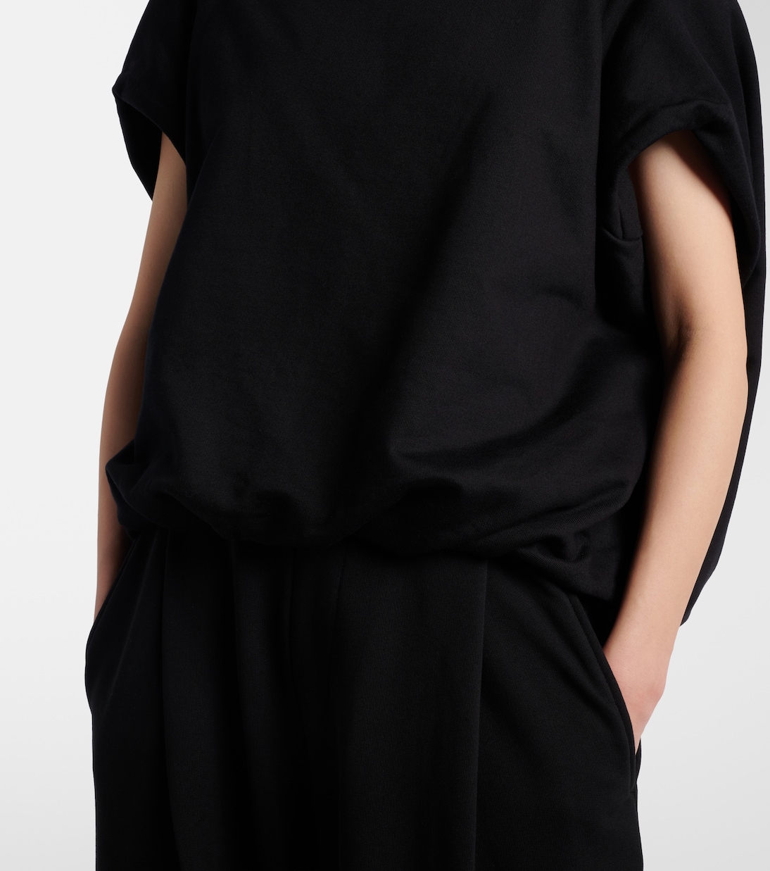 Sudadera Cocoon de jersey de algodón | Dries Van Noten