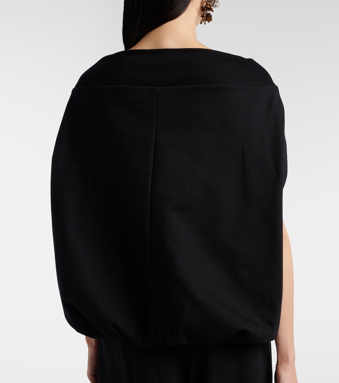 Sudadera Cocoon de jersey de algodón | Dries Van Noten