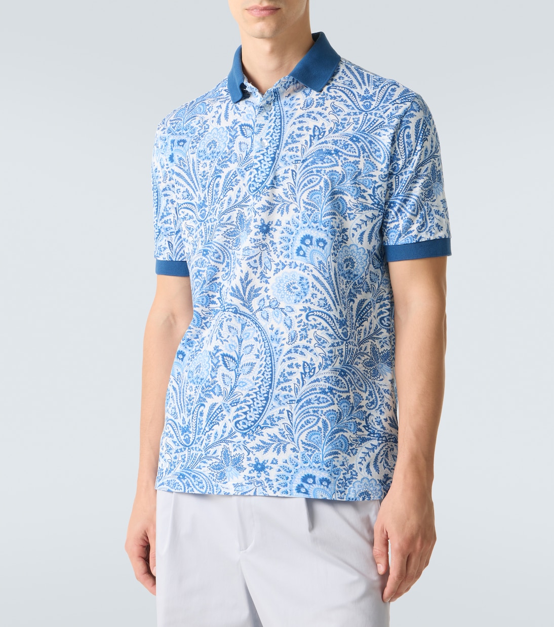 Paisley cotton polo shirt | Etro