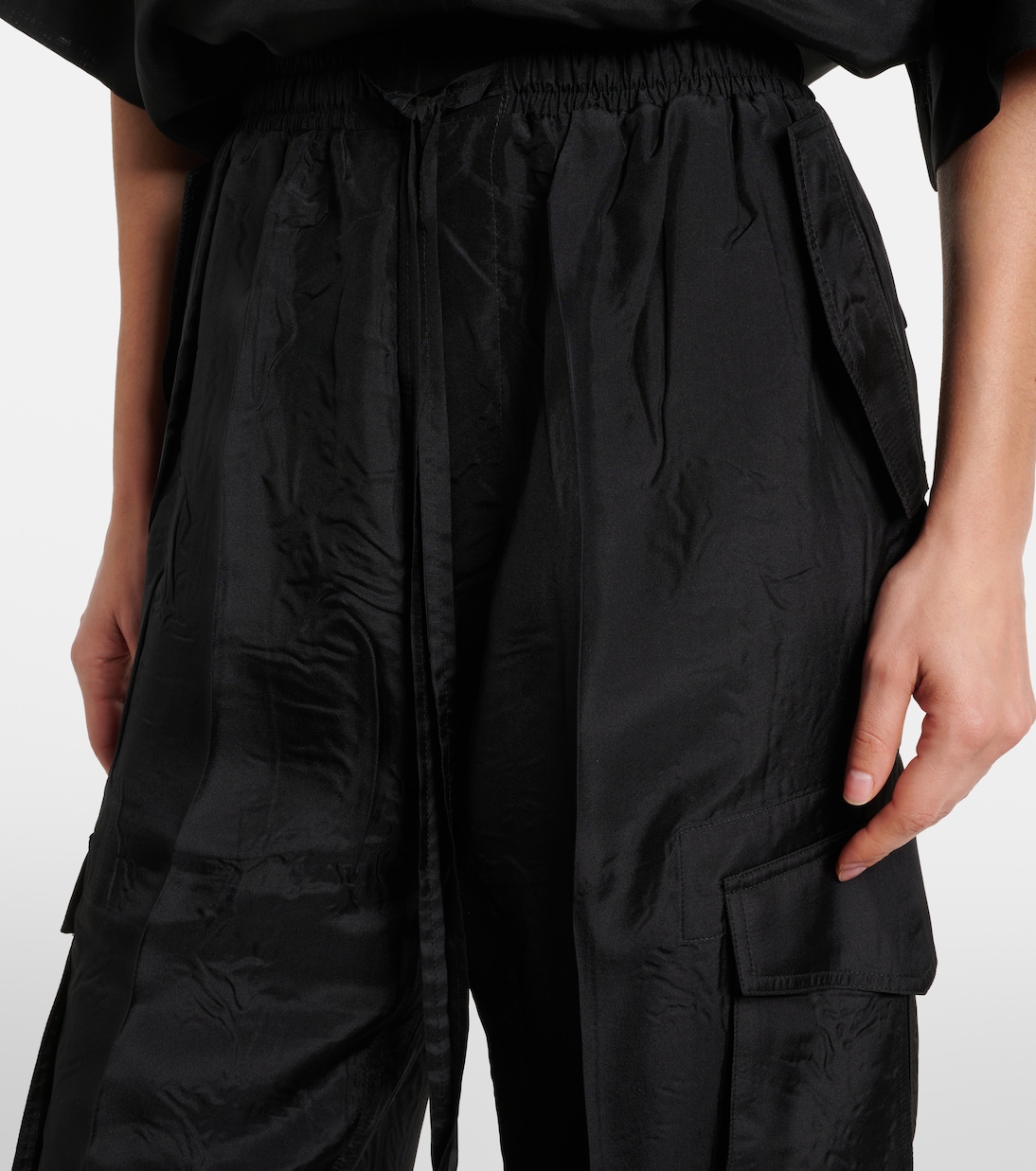 Silk cargo pants | Phoebe Philo